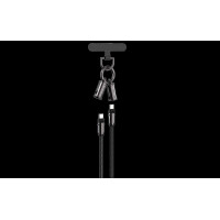 Extreme Speed Series C To L PD 27W Woven Fast Cable Lanyard (1.2M) - Black