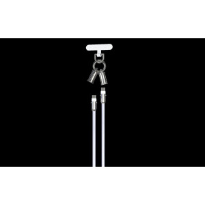 Extreme Speed Series C To L PD 27W Woven Fast Cable Lanyard (1.2M) - Purple