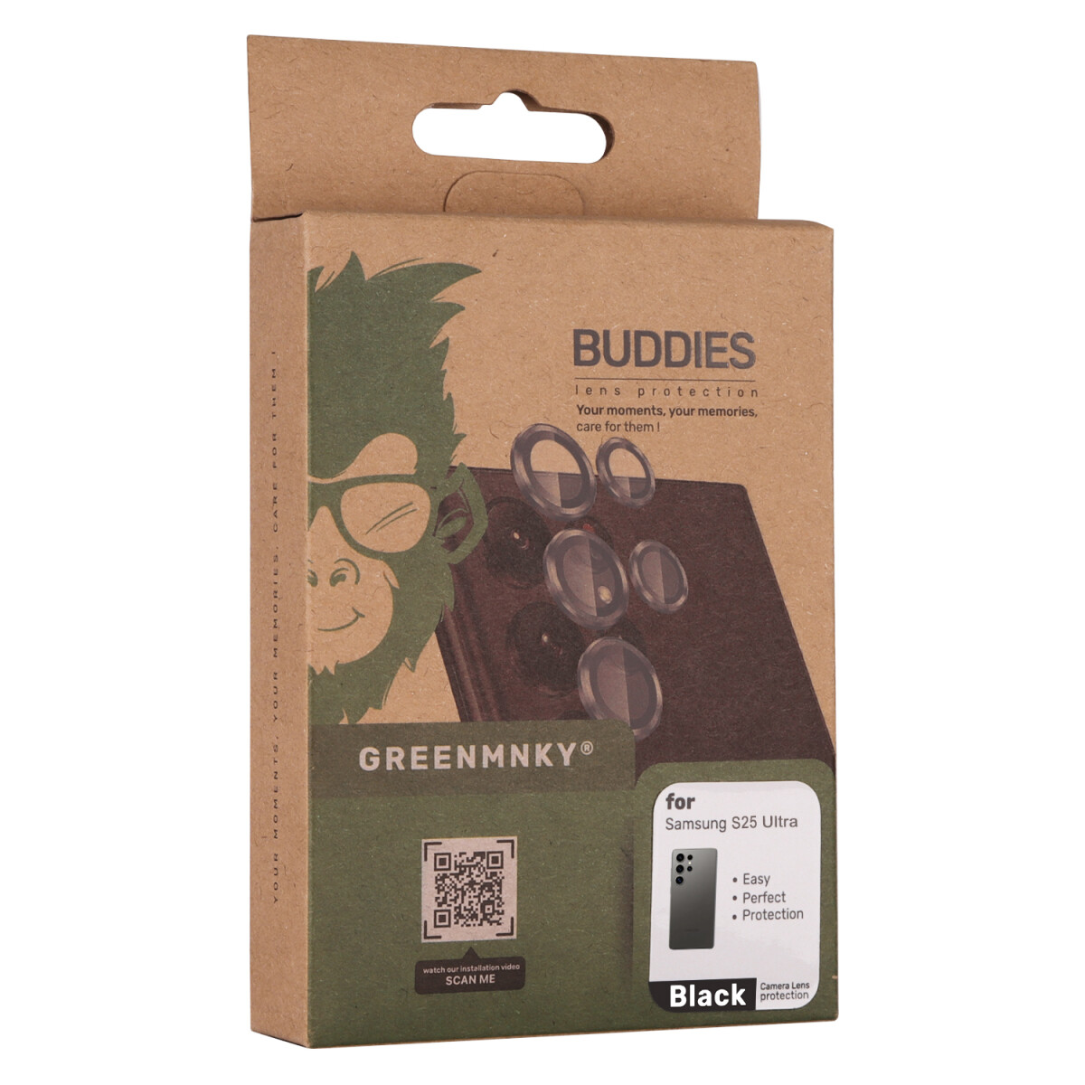 BUDDIES for Samsung 25 Ultra (Black)