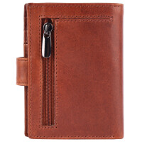 Card Wallet Leather MagSafe Luxe Cognac