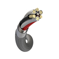 GM 4 in 1 PD 60W+ 27W Cable (1,2M) Titanium