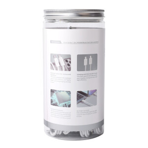 GM - SmartSeries - C to C PD 60W Woven Fast Cable (3A,1M) White (VPE 30)