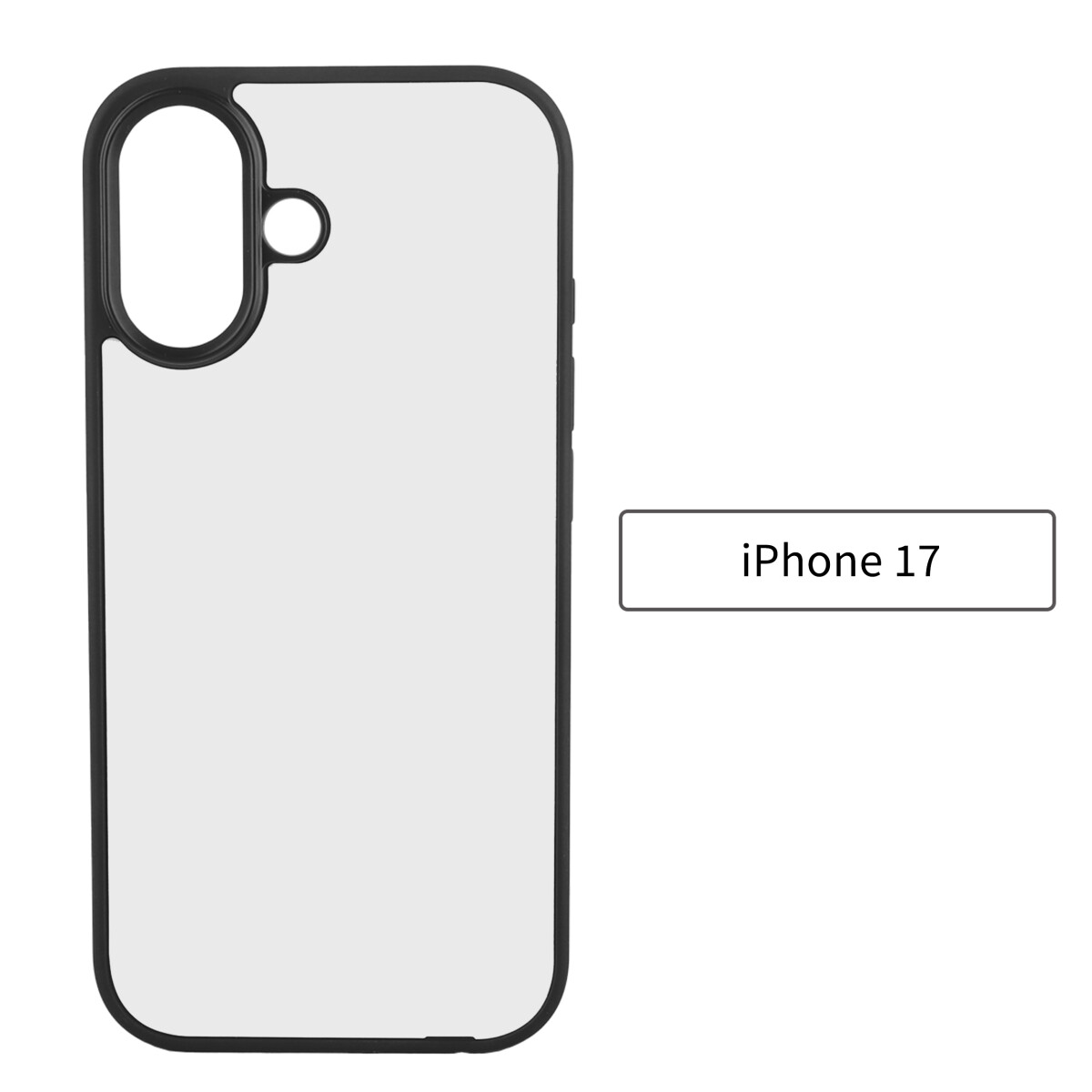 iPhone 17 Sublimation (Black + Glas)