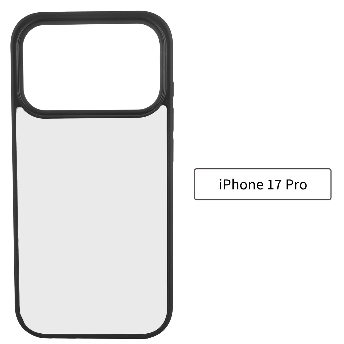 iPhone 17 Pro Sublimation (Black + Glas)