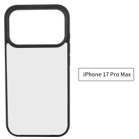 iPhone 17 Pro Max Sublimation (Black + Glas)
