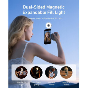 TELESIN - Magnetic Grip + Selfie Ring Bundle