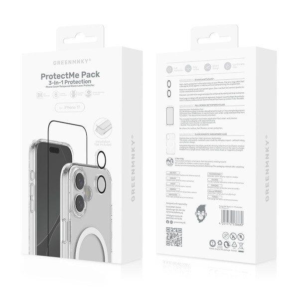 iPhone 17 - ProtectMe Pack – 3-in-1 Protection
