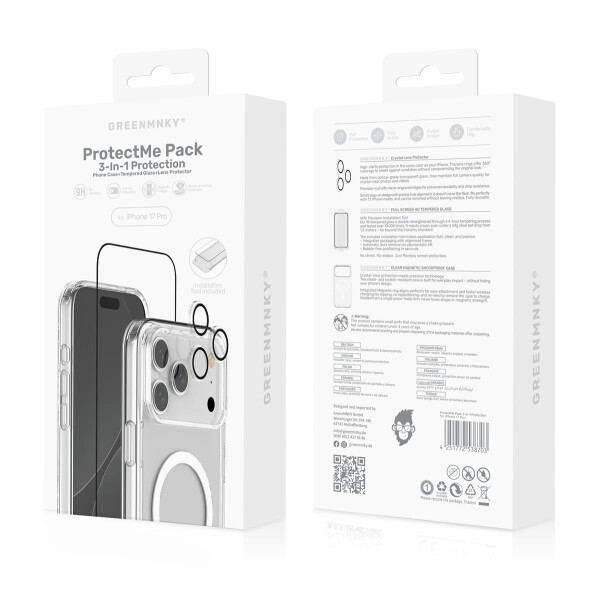 iPhone 17 Pro  - ProtectMe Pack – 3-in-1 Protection