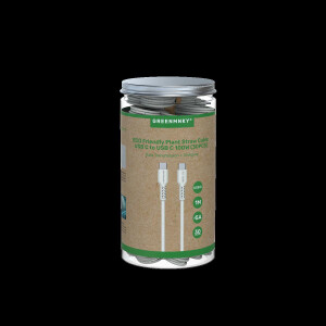 EcoSeries- Cable Plant Straw USB C to USB C 100W (VPE30)