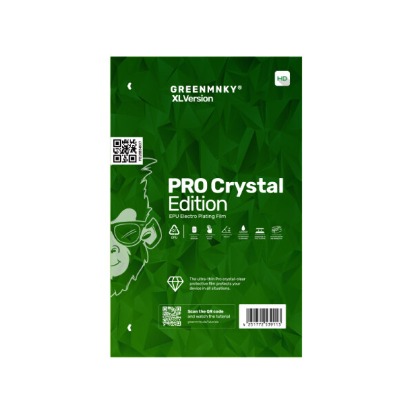 8" Crystal Clear - EPU Edition - Electroplating XL -1er-