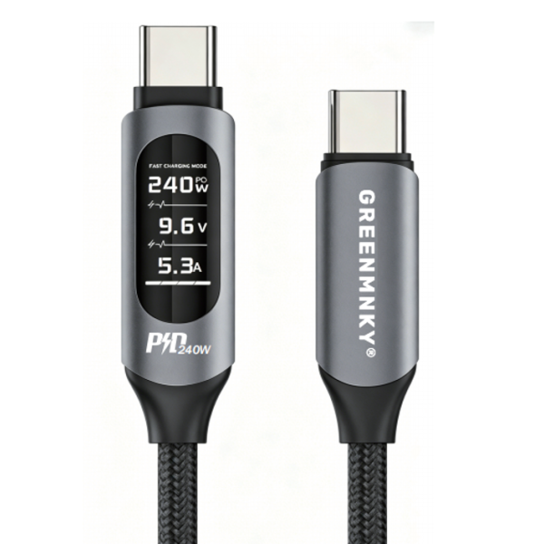 GM SmartCharge Cable 240 - 240W PD Cable with Display