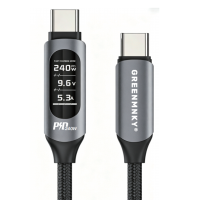 GM SmartCharge Cable 240 - 240W PD Cable with Display