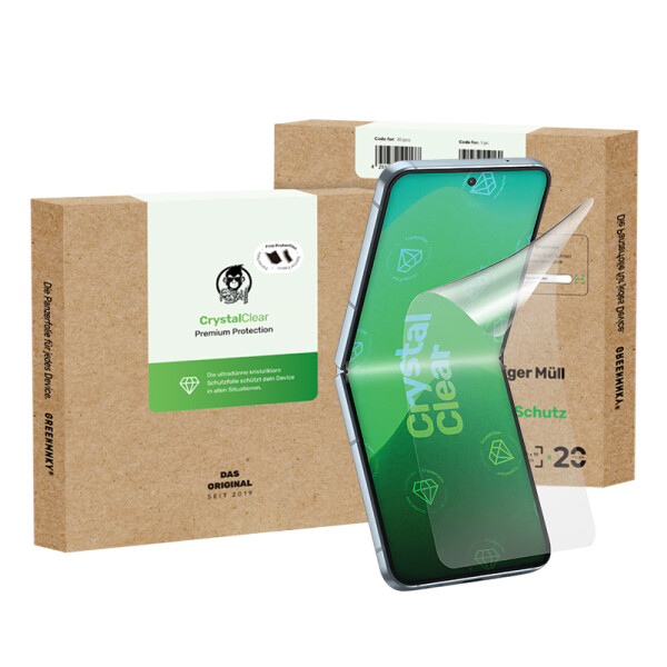 Panzerfolie - Crystal Clear - Fold Flip (VPE 20)