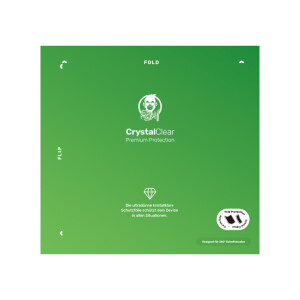 Panzerfolie - Crystal Clear - Fold Flip (VPE 20)