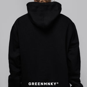 GM Hoodie mit Schriftzug (Weiß)