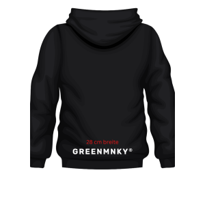 GM Hoodie mit Schriftzug (Weiß)