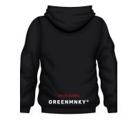 GM Hoodie mit Schriftzug (Weiß)