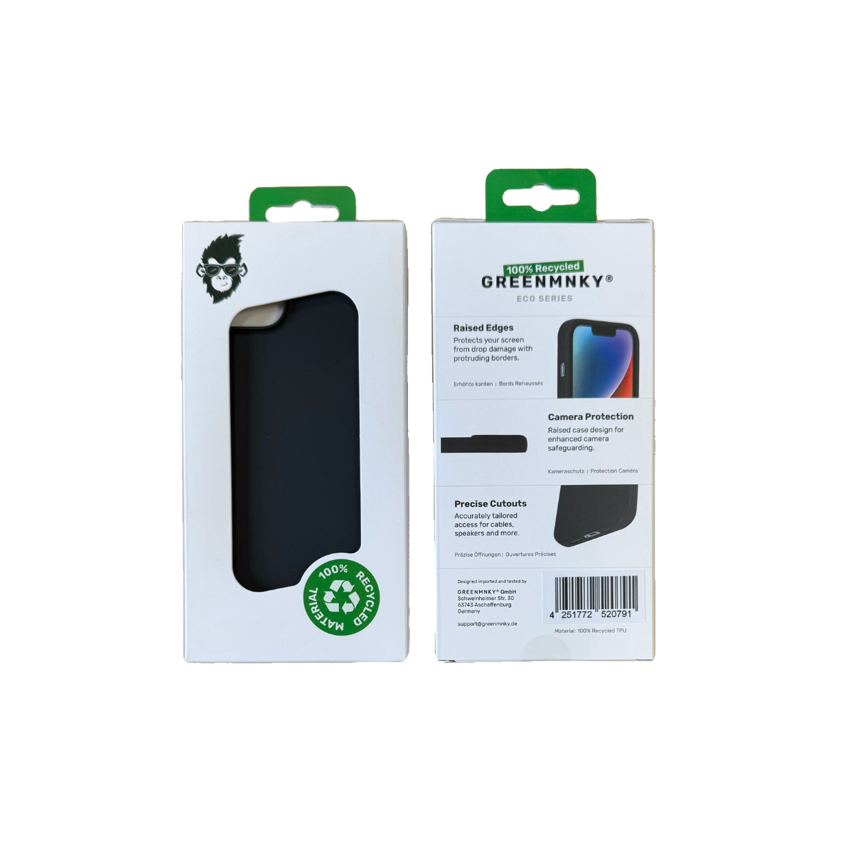 Apple iPhone 12/12P (Black - Eco-Case)