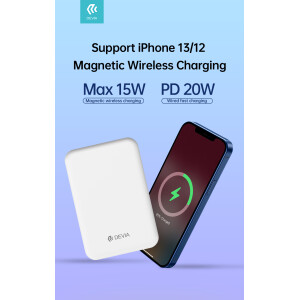 Smart Series PD 20W Magnet Wireless Charging Power Bank V2 V8 (black)