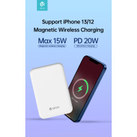 Smart Series PD 20W Magnet Wireless Charging Power Bank V2 V8 (black)