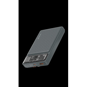 Extreme Speed Series 22.5W Power Bank Built-in Two Cables (10000mAh) EA174 (deep gray)