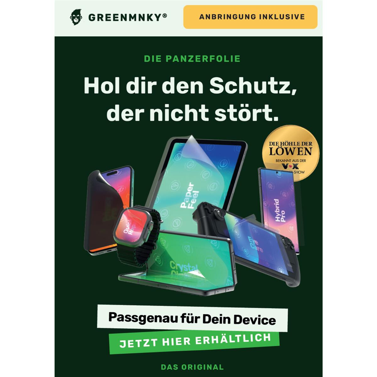Schutzfolie Poster DIN A1 box