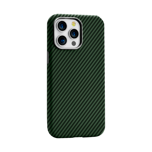 iPhone 15 Pro - ForestGreen - GM Selections - CarbonFiber Look Edition