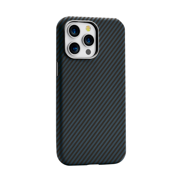 iPhone 15 Pro - SmokeyBlue - GM Selections - CarbonFiber Look Edition