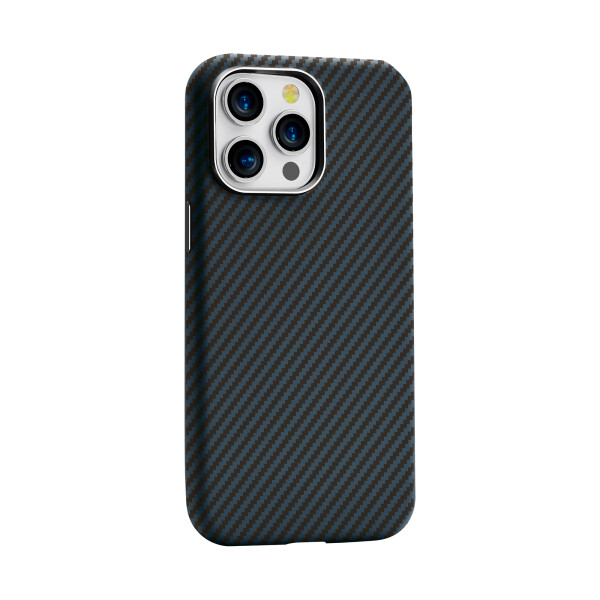 iPhone 15 Pro Max - SmokeyBlue - GM Selections - CarbonFiber Look Edition