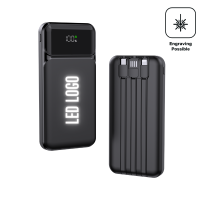 GM Powerbank wit built-in cable (engravable)