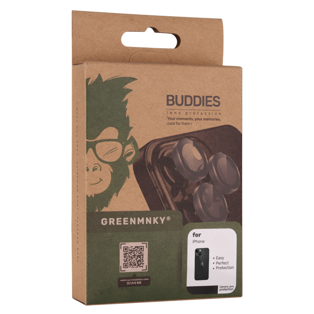 BUDDIES for IPhone 16 Pro / 16 Pro Max (Black)