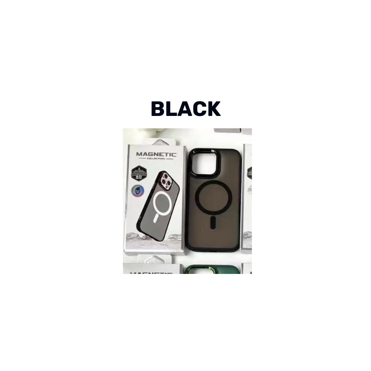 GM Limiteds - MagneticCollection - iPhone15 Black