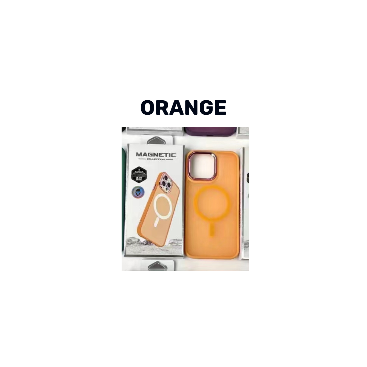 GM Limiteds - MagneticCollection - iPhone15 Orange